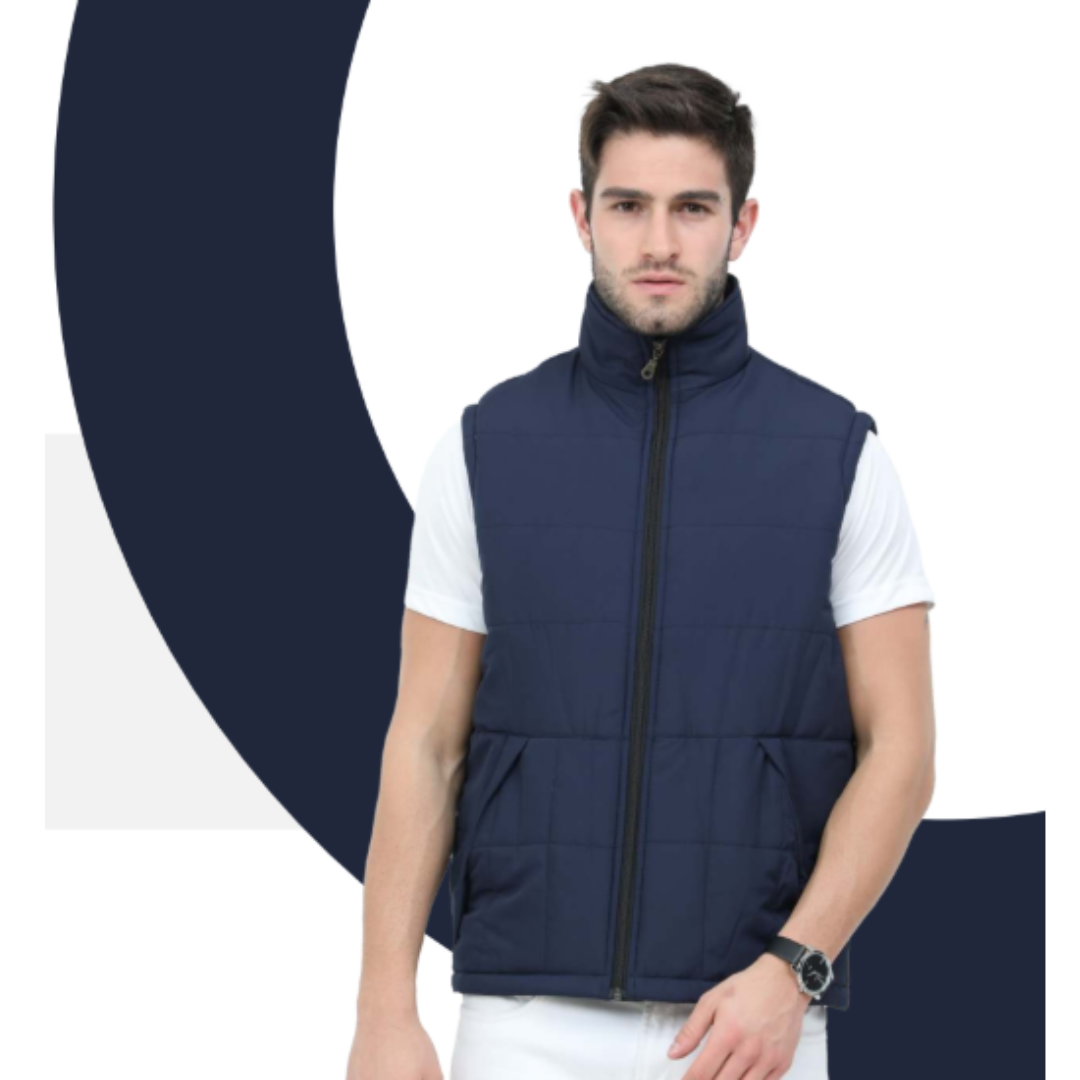 First Leaf Jacket - Half Sleeves Quilted Jacket