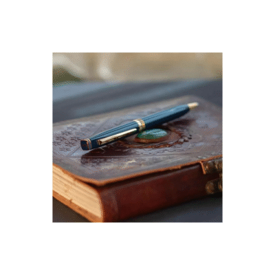 Lapis Bard - Contemporary Blue Ballpoint Pen