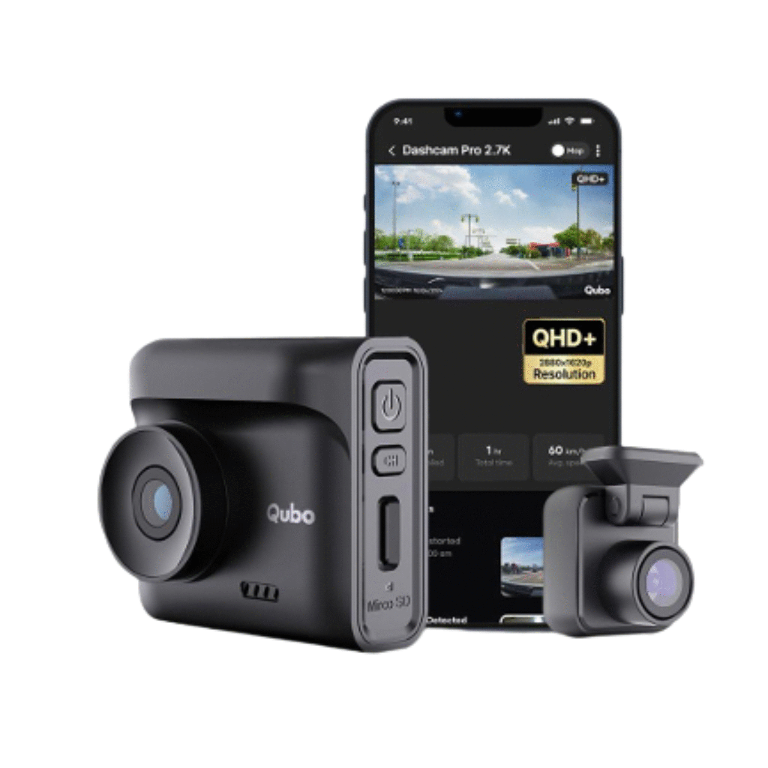 Qubo - 2.7K Dash Cam