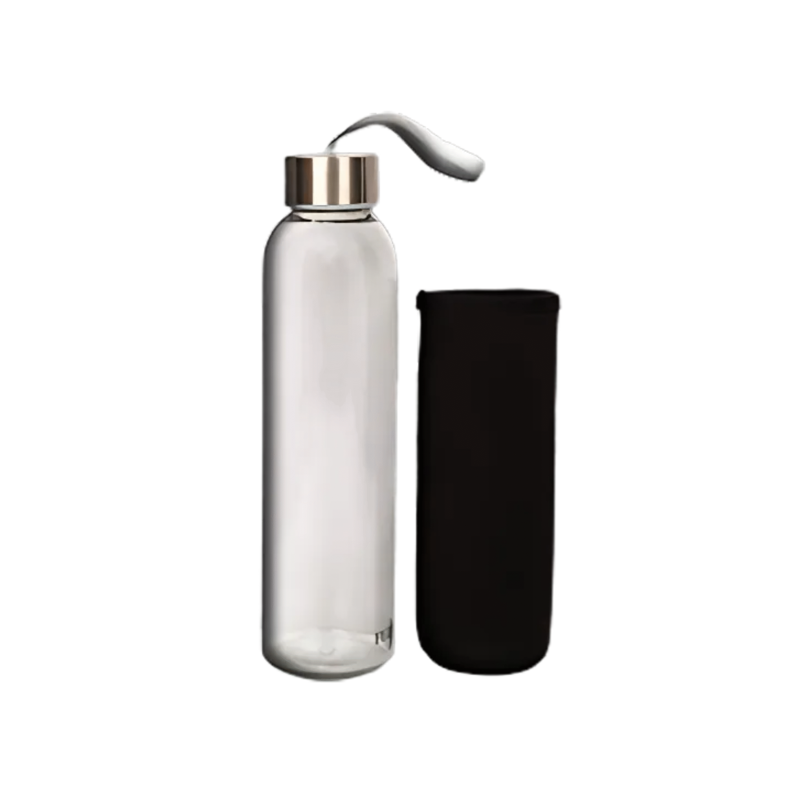 Fuzo - Wave Glass Bottle With Sleeve